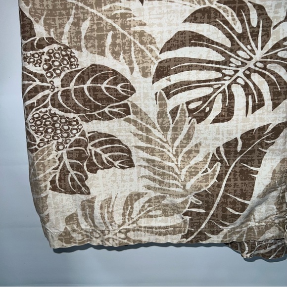 Columbia Shirt Adult Extra Large Multicolor Short Sleeve Cotton Hawaiian Mens - Picture 8 of 16